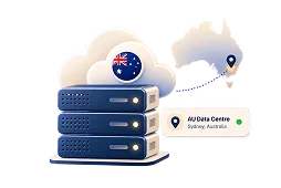 Australian hosted data centre illustration